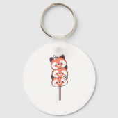 Panda-sleutelhanger – Schattig en Elegant Design Sleutelhanger (Achterkant)
