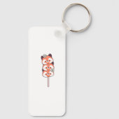 Panda-sleutelhanger – Schattig en Elegant Design Sleutelhanger (Achterkant)