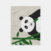 Panda Small Fleece Blanket Deken (Voorkant)