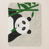 Panda Small Sherpa Blanket Deken (Voorkant)