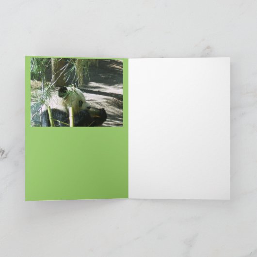 Panda Smile Kaart (Binnen)