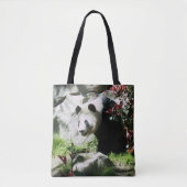 Panda Smile -Panda Beer Tote Bag (Voorkant)