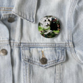Panda Smile. Ronde Button 5,7 Cm (In situ)