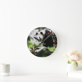 Panda Smile Wall Clock Ronde Klok (Huis)
