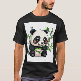 Panda Snack Time&Quot T-shirt