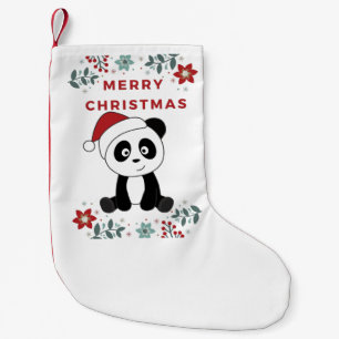 Panda Snow Winter Animals Pandas Small C Kleine Kerstsok