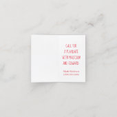 Panda Speel datum moeder bellen Afspraakkaart Afsprakenkaart (Binnenkant ongevouwen)