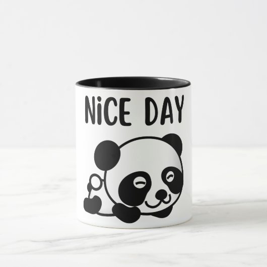 Panda Speeltijd Schattige Panda Cup voor Little Ad Mok (Midden)