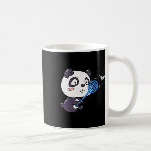 Panda spelen Badminton krijgen zweterig in Panda B Koffiemok