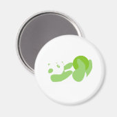 Panda Spelling (groen) Magneet (Voorkant / Achterkant)