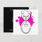 panda splatz kaart (Voorkant / Achterkant)