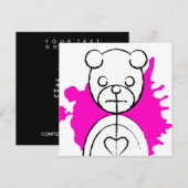 panda splatz kaart (Voorkant / Achterkant)