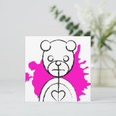 panda splatz kaart (Staand voorkant)