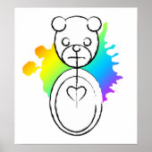 panda splatz. poster (Voorkant)