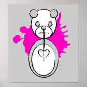 panda splatz. poster (Voorkant)