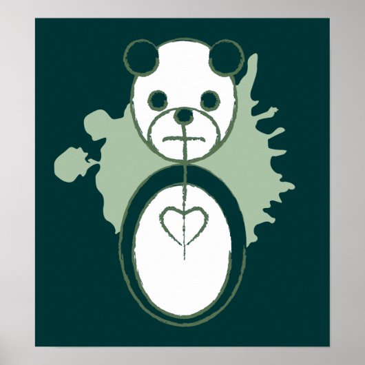 panda splatz. poster (Voorkant)