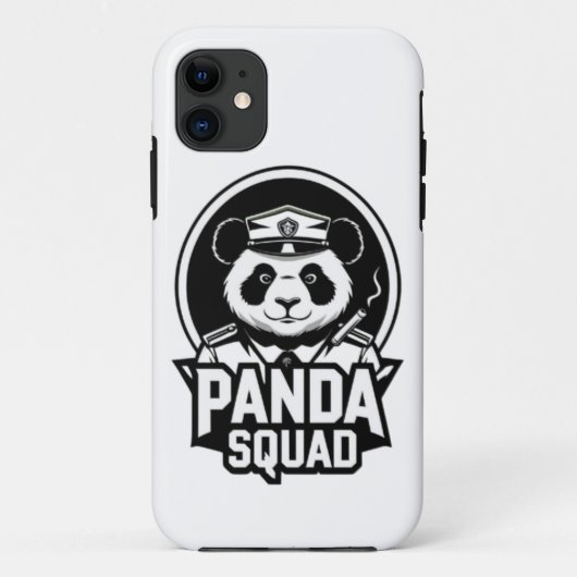 Panda Squad Mobiele Hoes (Achterkant)
