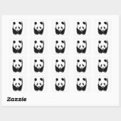 Panda Square Sticker (Vel)