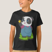 Panda Star T-shirt (Voorkant)
