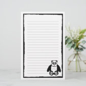 Panda Stationery Briefpapier (Staand voorkant)