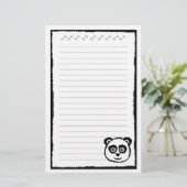 Panda Stationery Briefpapier (Staand voorkant)