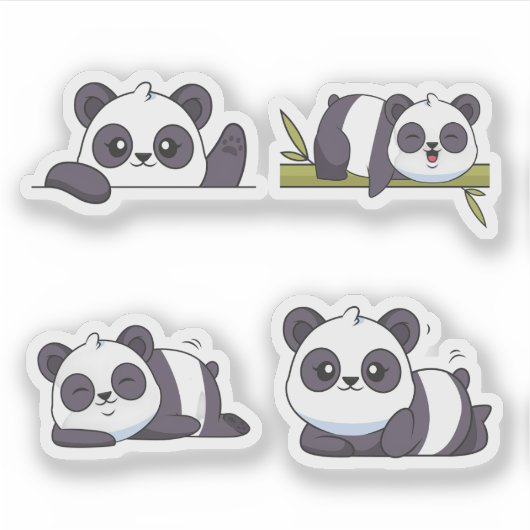 panda sticker (Voorkant)