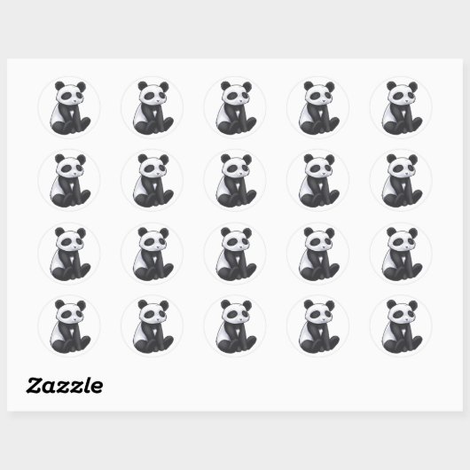 Panda Sticker (Vel)