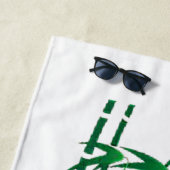 Panda Strandlaken (In situ)