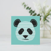 panda strepen kaart (Staand voorkant)