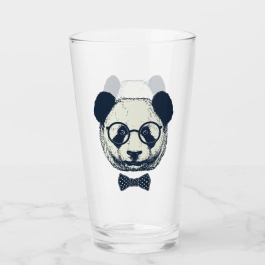 Panda Stripes Glas (Voorkant)