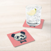 Panda Stripes Kartonnen Onderzetters (Insitu)