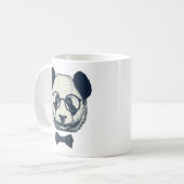 Panda Stripes Koffiemok (Voorkant links)