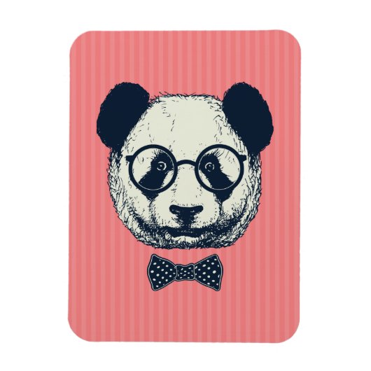 Panda Stripes Magneet (Verticaal)