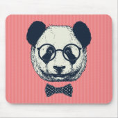 Panda Stripes Muismat (Voorkant)