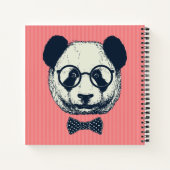 Panda Stripes Notitieboek (Achterkant)
