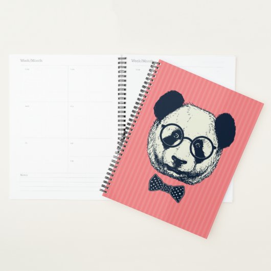 Panda Stripes Planner (Display)