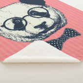 Panda Stripes Sherpa Deken (3/4)