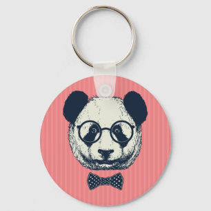 Panda Stripes Sleutelhanger