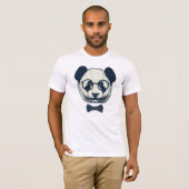 Panda Stripes T-shirt (Voorkant volledig)