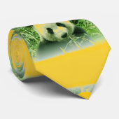 Panda Stropdas (Opgerold)