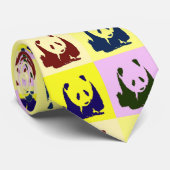 Panda Stropdas (Opgerold)