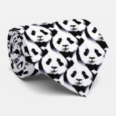 Panda Stropdas (Opgerold)