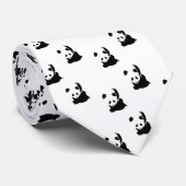 Panda Stropdas (Opgerold)