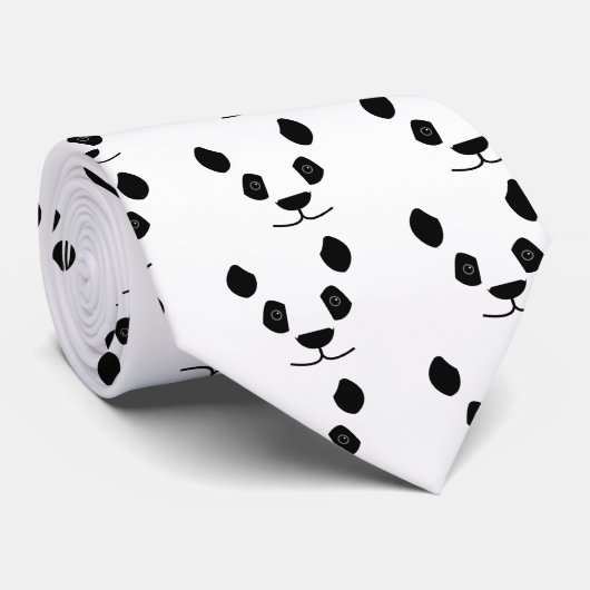 Panda Stropdas (Opgerold)