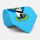 Panda Stropdas (Opgerold)