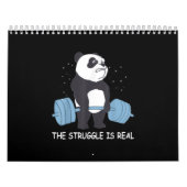 Panda Struggle is een echte Beer dodelijk grappige Kalender (Hoes)