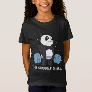 Panda Struggle is een echte Beer dodelijk grappige T-shirt