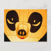 Panda Style Ballon Briefkaart (Voorkant)
