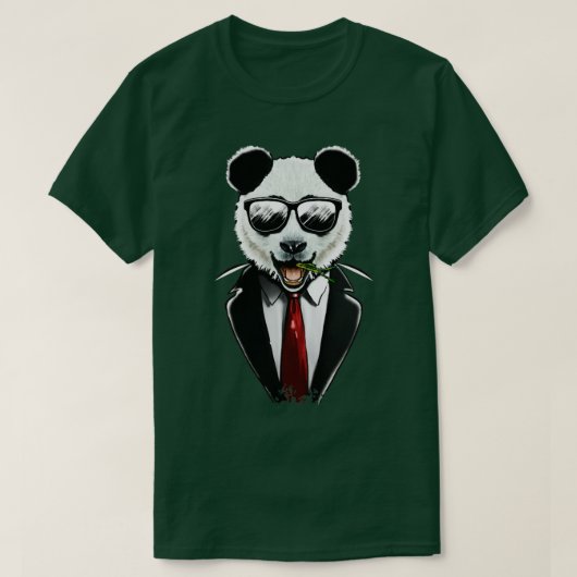 Panda Suit T-shirt (Design voorkant)