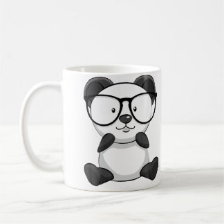 Panda Sunglasses Panda Lover Themed Koffiemok